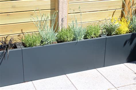 custom metal planter boxes melbourne|large plastic rectangular planter boxes.